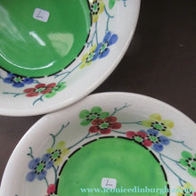 Load image into Gallery viewer, PAIR of Smaller Bough Pottery Pudding Bowls painted by Chrissie Amour
