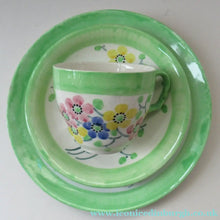 Load image into Gallery viewer, 1930s Bough Pottery Cup,  Saucer &amp; Side Plate
