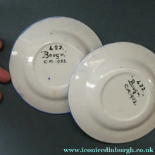Load image into Gallery viewer, SCOTTISH POTTERY. Cute Wee 1920s BOUGH Pottery Pair Small Plates: 4 1/2 inches
