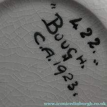 Load image into Gallery viewer, SCOTTISH POTTERY. Cute Wee 1920s BOUGH Pottery Pair Small Plates: 4 1/2 inches
