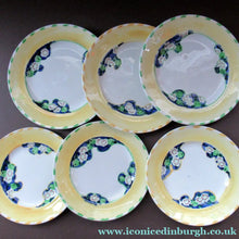 Load image into Gallery viewer, 1920s BOUGH POTTERY Side Plates Elizabeth Amour Scottish
