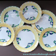 Load image into Gallery viewer, 1920s BOUGH POTTERY Side Plates Elizabeth Amour Scottish
