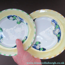 Load image into Gallery viewer, 1920s BOUGH POTTERY Side Plates Elizabeth Amour Scottish
