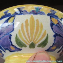 Load image into Gallery viewer, 1930s Lady Artist Hand Painted Pottery Quaich Signed J Liddell 
