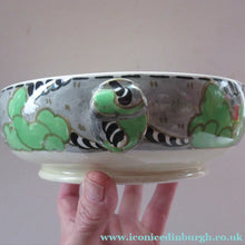 Load image into Gallery viewer, 1930s Bough Pottery Lidded Tureen Richard Amour Green Japanese Cloud Pattern
