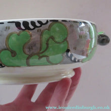 Load image into Gallery viewer, 1930s Bough Pottery Lidded Tureen Richard Amour Green Japanese Cloud Pattern
