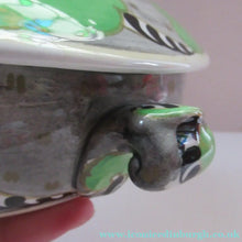 Load image into Gallery viewer, 1930s Bough Pottery Lidded Tureen Richard Amour Green Japanese Cloud Pattern
