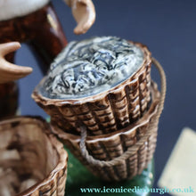 Load image into Gallery viewer, Vintage 1970s Isle of Lewis Fisherman with Creel; Coll Pottery - Scottish Pottery
