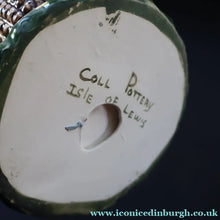 Load image into Gallery viewer, Vintage 1970s Isle of Lewis Fisherman with Creel; Coll Pottery - Scottish Pottery
