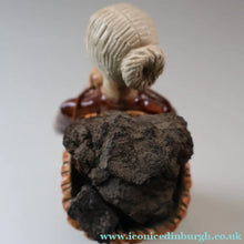 Load image into Gallery viewer, SCOTTISH POTTERY Figurine: Vintage 1970s Isle of Lewis Peat Carrier; Coll Pottery
