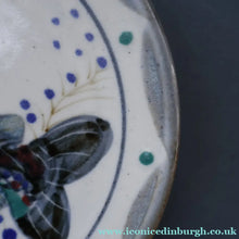 Load image into Gallery viewer, SCOTTISH POTTERY. Hand-Painted Fish Decoration HIGHLAND Stoneware Plate 
