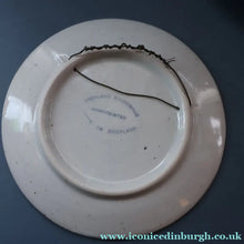 Load image into Gallery viewer, SCOTTISH POTTERY. Hand-Painted Fish Decoration HIGHLAND Stoneware Plate 
