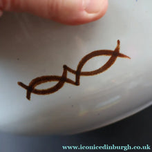 Load image into Gallery viewer, SCOTTISH POTTERY. Huge 1950s BUCHAN Portobello Pottery Stoneware Decorative Bowl. HEBRIDES Pattern - Scottish Pottery
