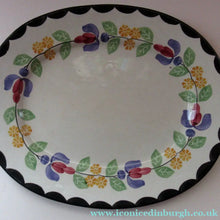 Load image into Gallery viewer, Antique Scottish Pottery Robert Heron Kirkcaldy Methven Serving Plate Platter  
