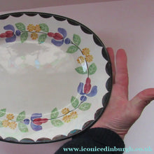 Load image into Gallery viewer, Antique Scottish Pottery Robert Heron Kirkcaldy Methven Serving Plate Platter  
