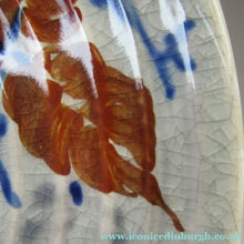 Load image into Gallery viewer, 1930s Richard Amour Posy Dish with Painted Autumn Leaves
