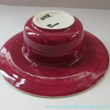 Load image into Gallery viewer, 1930s Richard Amour Posy Dish with Painted Autumn Leaves
