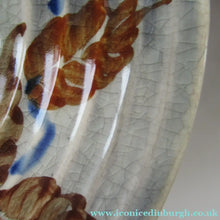 Load image into Gallery viewer, 1930s Richard Amour Posy Dish with Painted Autumn Leaves
