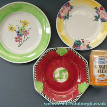 Load image into Gallery viewer, SCOTTISH POTTERY. Job Lot of 1920s BOUGH Pottery Plates. All painted by Richard Amour
