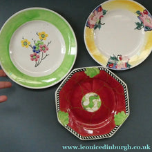 Load image into Gallery viewer, SCOTTISH POTTERY. Job Lot of 1920s BOUGH Pottery Plates. All painted by Richard Amour
