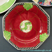 Load image into Gallery viewer, SCOTTISH POTTERY. Job Lot of 1920s BOUGH Pottery Plates. All painted by Richard Amour
