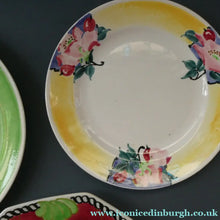 Load image into Gallery viewer, SCOTTISH POTTERY. Job Lot of 1920s BOUGH Pottery Plates. All painted by Richard Amour

