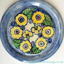 Load image into Gallery viewer, Scottish Lady Painter 1920s Art Pottery Hand Painted Cheese Dome
