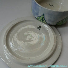 Load image into Gallery viewer, Scottish Lady Painter 1920s Art Pottery Hand Painted Cheese Dome
