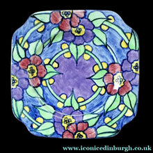 Load image into Gallery viewer, SCOTTISH POTTERY. Scottish Lady Decorator / Painter. 1930s Hand-Painted Pair of Side Plates. 6 3/4 inches
