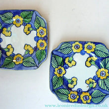 Load image into Gallery viewer, SCOTTISH POTTERY. Scottish Lady Decorator / Painter. 1930s Hand-Painted Pair of Side Plates. 6 3/4 inches

