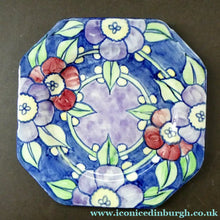 Load image into Gallery viewer, SCOTTISH POTTERY. Scottish Lady Decorator / Painter. 1930s Hand-Painted Pair of Side Plates. 6 inche
