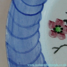 Load image into Gallery viewer, SCOTTISH POTTERY. Scottish Lady Decorator / Painter. 1930s Hand-Painted Plate. 8 3/4 inches Mak Merry Style
