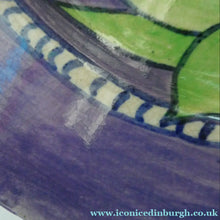 Load image into Gallery viewer, SCOTTISH POTTERY. Scottish Lady Decorator / Painter. 1930s Hand-Painted Plate. 9 inches
