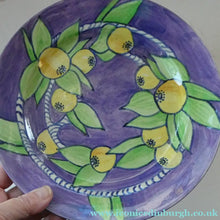 Load image into Gallery viewer, SCOTTISH POTTERY. Scottish Lady Decorator / Painter. 1930s Hand-Painted Plate. 9 inches
