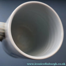 Load image into Gallery viewer, SCOTTISH POTTERY. 1950s Buchan Stoneware Tankard Shape Mug. Brittany Pattern
