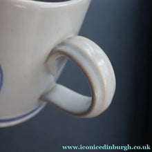 Load image into Gallery viewer, SCOTTISH POTTERY. 1950s Buchan Stoneware Tankard Shape Mug. Brittany Pattern
