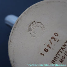 Load image into Gallery viewer, SCOTTISH POTTERY. 1950s Buchan Stoneware Tankard Shape Mug. Brittany Pattern
