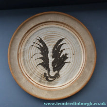 Load image into Gallery viewer, SCOTTISH POTTERY. Large 1970s Rustic Serving Platter. Davey Pottery, Castle Douglas, Kirkcudbrightshire
