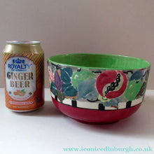 Load image into Gallery viewer, 1935 Bough Pottery Bowl. Summer Fruits Rich Amou
