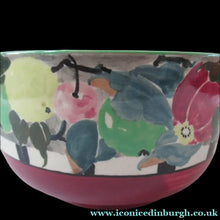 Load image into Gallery viewer, 1935 Bough Pottery Bowl. Summer Fruits Rich Amour

