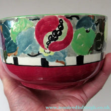 Load image into Gallery viewer, 1935 Bough Pottery Bowl. Summer Fruits Rich Amour
