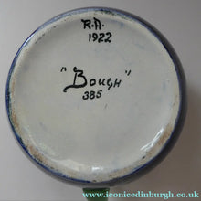 Load image into Gallery viewer, Large Bough Pottery Jug. Hand Painted Rosy Red Apples by Richard Amour; 1920s
