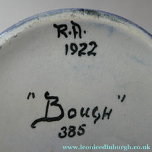 Load image into Gallery viewer, Large Bough Pottery Jug. Hand Painted Rosy Red Apples by Richard Amour; 1920s
