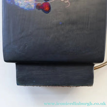 Load image into Gallery viewer, SCOTTISH POTTERY. LARGE Margery Clinton Lustre Glaze Lamp Base. Re-wired
