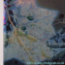Load image into Gallery viewer, SCOTTISH POTTERY. LARGE Margery Clinton Lustre Glaze Lamp Base. Re-wired
