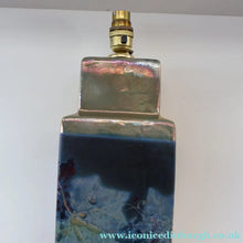 Load image into Gallery viewer, SCOTTISH POTTERY. LARGE Margery Clinton Lustre Glaze Lamp Base. Re-wired
