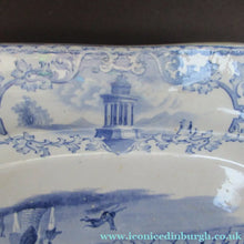 Load image into Gallery viewer, Scottish Pottery Bo'ness Jamieson Ashet or Platter - Modern Athens The Royal Institution
