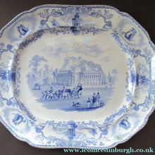 Load image into Gallery viewer, Scottish Pottery Bo'ness Jamieson Ashet or Platter - Modern Athens The Royal Institution
