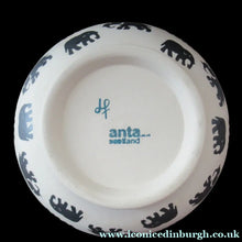 Load image into Gallery viewer, Scottish Anta Pottery Bowl Decorated with Stoneware Elephants
