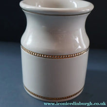 Load image into Gallery viewer, SCOTTISH POTTERY: Large Robert Stewart, Glasgow. Coffee Storage Jar or Canister. Good Condition
